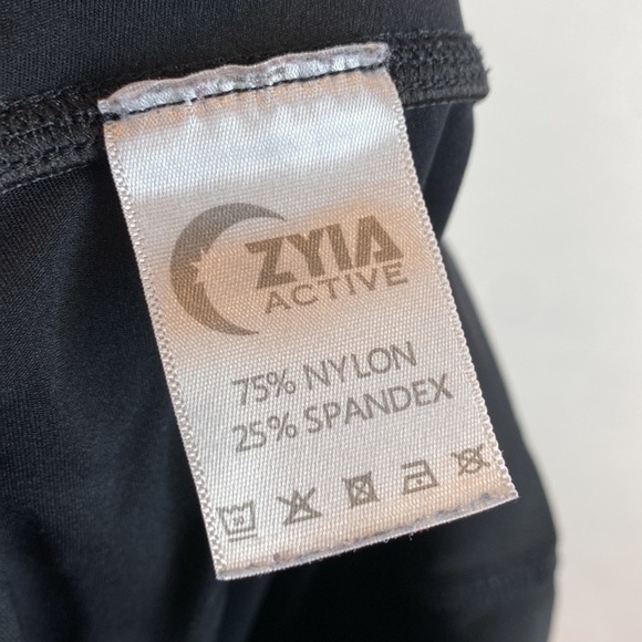 Zyia Active Black High Rise Leggings Plus Size 20 - Picture 8 of 8